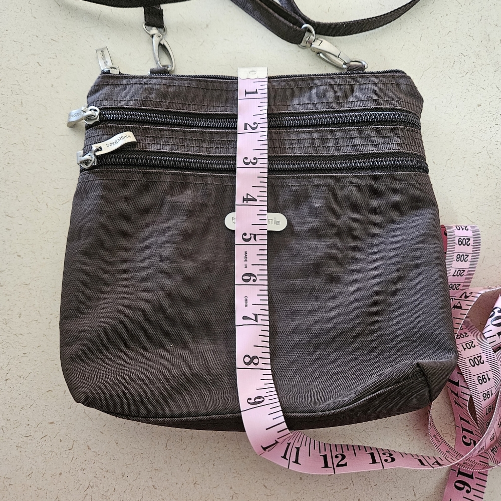 Baggallini Brown Crossbody Bag Travel Vacation - Picture 8 of 12